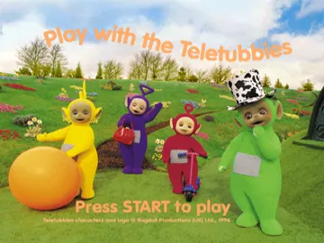 Play with the Teletubbies (US) screen shot title